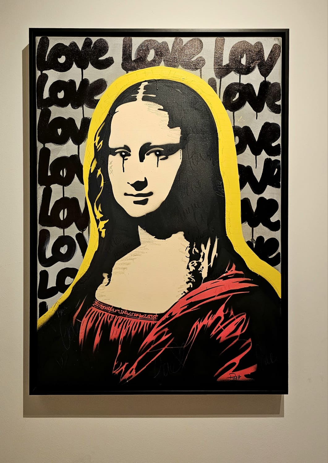 Mona Love • Push Original Artwork