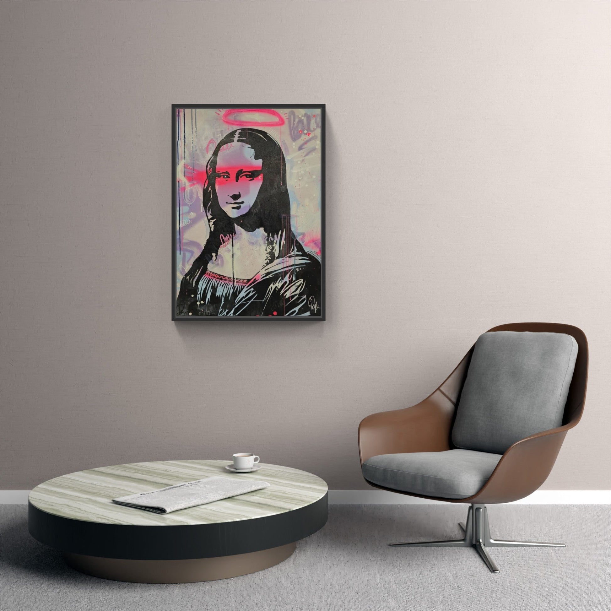Mona Pink • Push Original Artwork